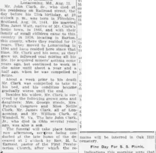 other Newspaper clipping from Aug 31, 1915 5823199