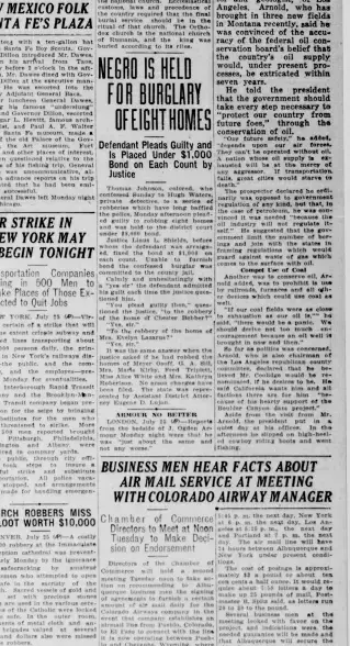 other Newspaper clipping from Jul 26, 1927 5823300