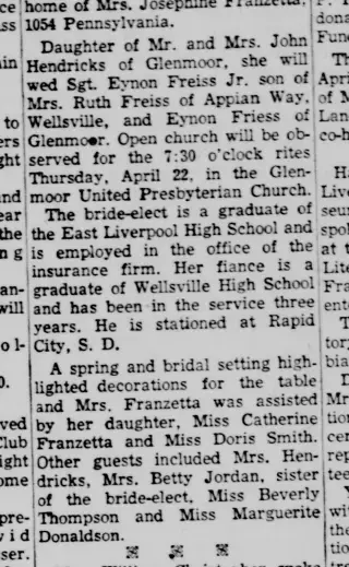 other Newspaper clipping from Apr 15, 1954 5823402