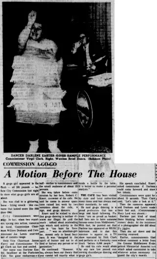 Entertainment Newspaper clipping from May 17, 1966 5823449