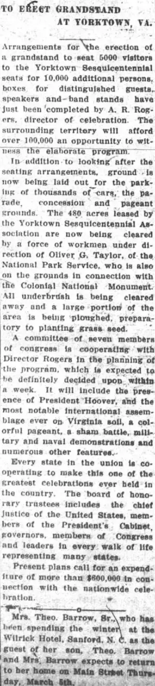 Anniversary Newspaper clipping from Mar 5, 1931 5823661