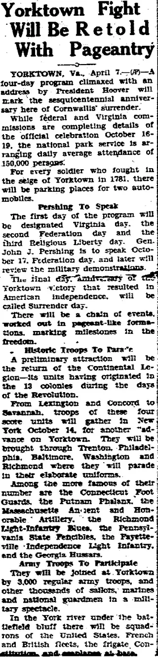 Anniversary Newspaper clipping from Apr 7, 1931 5823723
