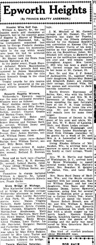 other Newspaper clipping from Aug 17, 1928 5823733