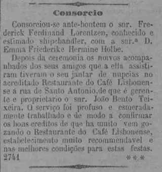 Marriage Newspaper clipping from Jul 17, 1895 5823840