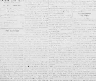 other Newspaper clipping from Nov 1, 1907 5823986