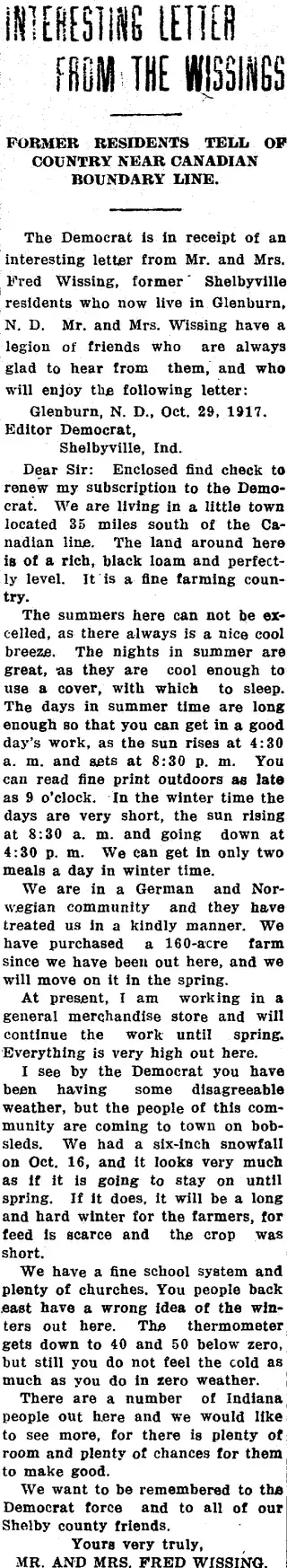 other Newspaper clipping from Nov 8, 1917 5824043