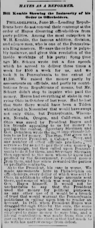 other Newspaper clipping from Jun 26, 1877 5824096