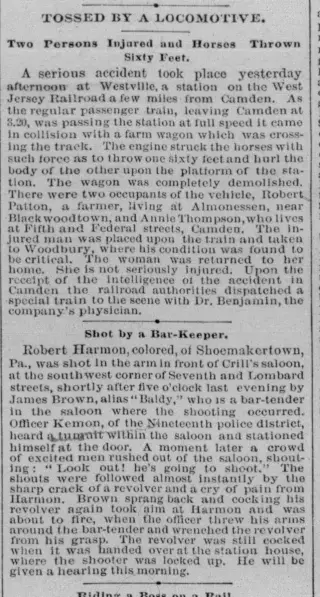other Newspaper clipping from Feb 3, 1884 5824179