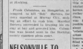 Crime Newspaper clipping from Oct 14, 1908 5824198