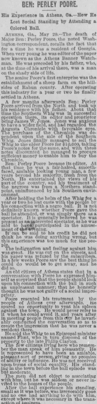 other Newspaper clipping from May 30, 1887 5824273