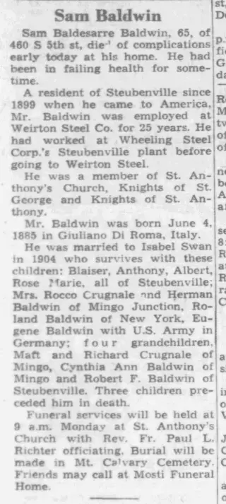 other Newspaper clipping from Feb 16, 1950 5824501