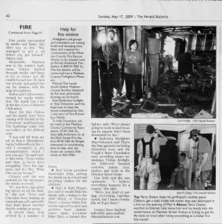other Newspaper clipping from May 17, 2009 5824585