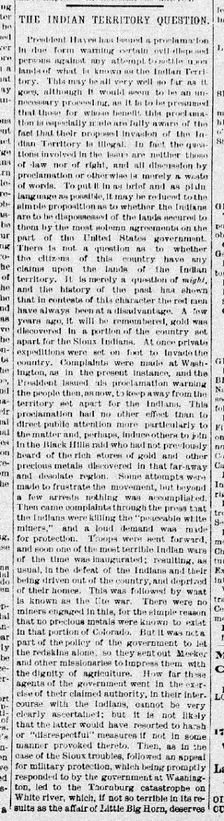other Newspaper clipping from Feb 20, 1880 5824597