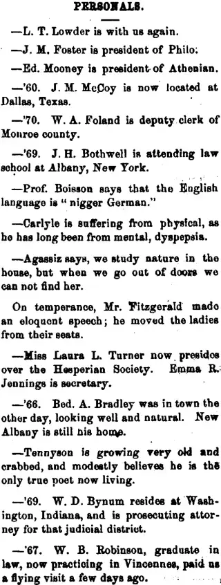 other Newspaper clipping from Feb 15, 1871 5824806
