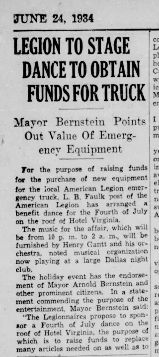 other Newspaper clipping from Jun 24, 1934 5824905