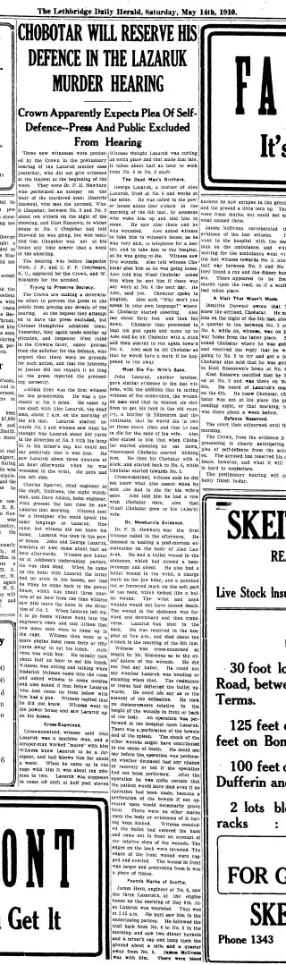other Newspaper clipping from May 14, 1910 5824915