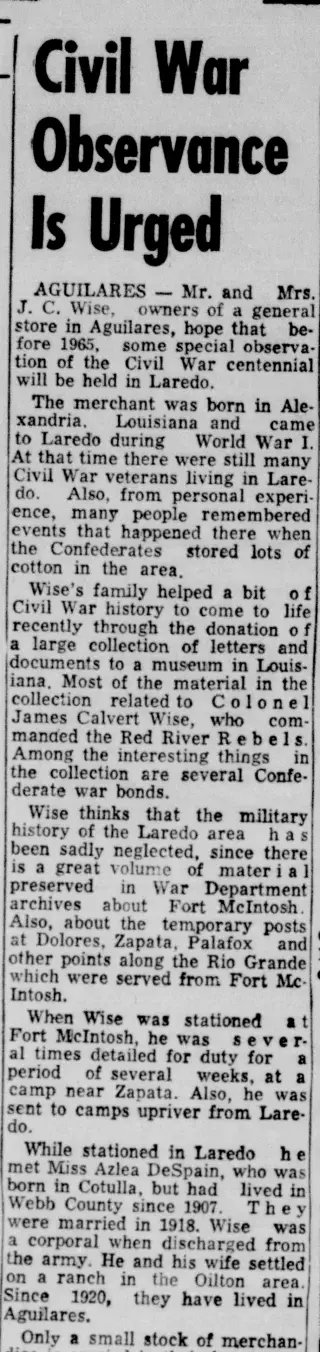 other Newspaper clipping from Oct 29, 1961 5824984