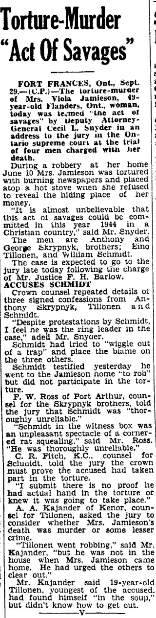 other Newspaper clipping from Sep 29, 1945 5824990