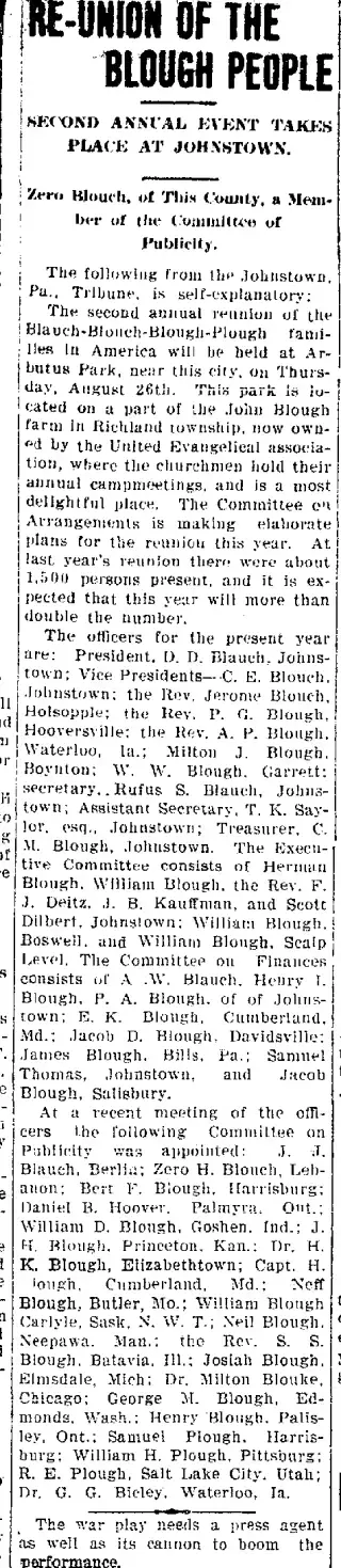 other Newspaper clipping from Jun 2, 1909 5825136