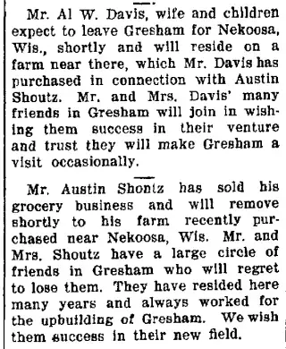 other Newspaper clipping from Nov 26, 1909 5825201