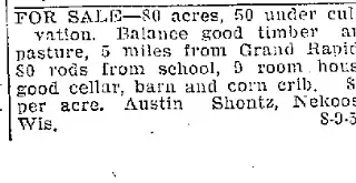 other Newspaper clipping from Aug 9, 1912 5825216