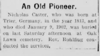 other Newspaper clipping from Jan 15, 1902 5825257
