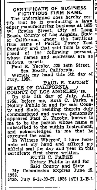 other Newspaper clipping from Jul 27, 1956 5825604