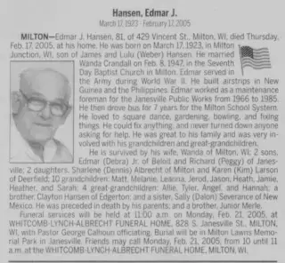 other Newspaper clipping from Feb 20, 2005 5825679