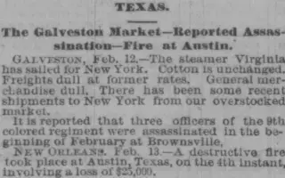 other Newspaper clipping from Feb 14, 1866 5825714