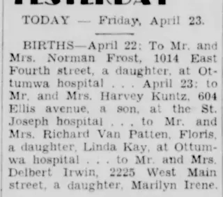 other Newspaper clipping from Apr 23, 1943 5825722