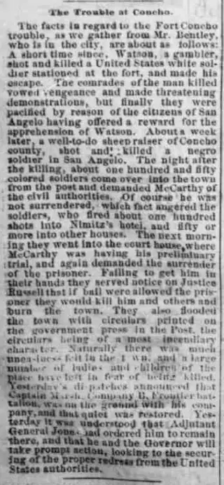 other Newspaper clipping from Feb 10, 1881 5825744