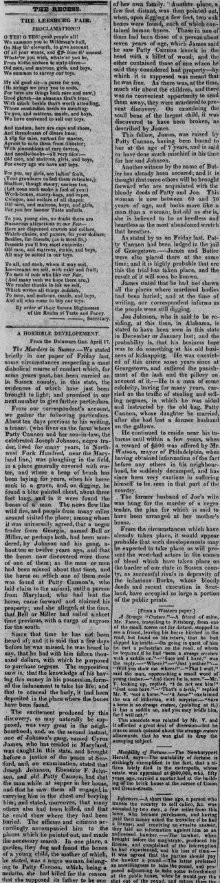 other Newspaper clipping from May 2, 1829 5825811