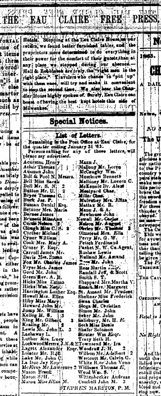 other Newspaper clipping from Jan 12, 1865 5825879