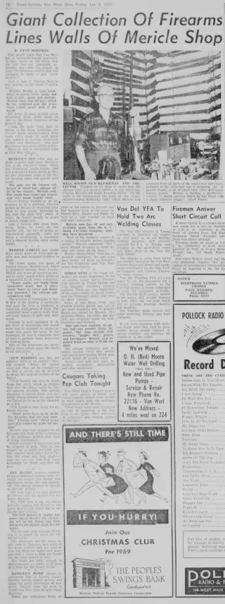 other Newspaper clipping from Jan 9, 1959 5826028