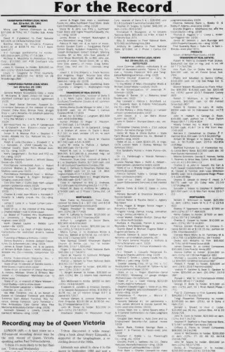 other Newspaper clipping from Nov 14, 1991 5826091