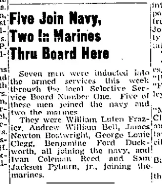 Military Newspaper clipping from Mar 30, 1944 5826347