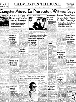 other Newspaper clipping from Aug 24, 1938 5826475