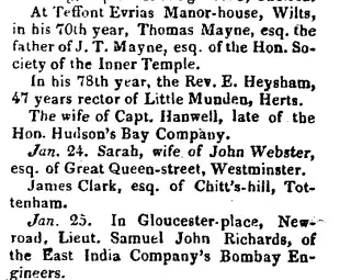 other Newspaper clipping from Feb 1, 1819 5826646