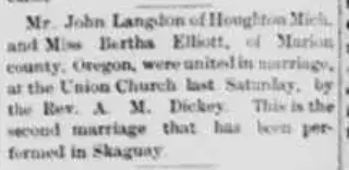 other Newspaper clipping from Feb 1, 1898 5826675