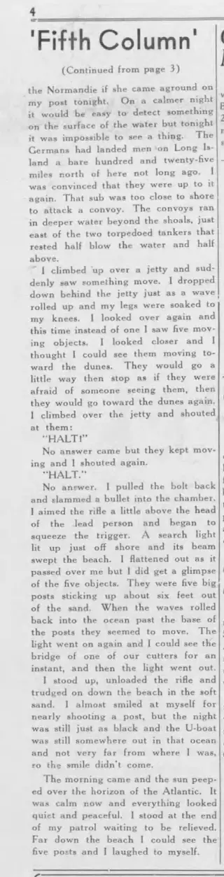 other Newspaper clipping from Jan 1, 1945 5826682