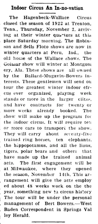 other Newspaper clipping from Nov 29, 1922 5826766