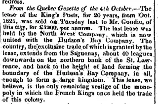 other Newspaper clipping from Nov 26, 1821 5826783