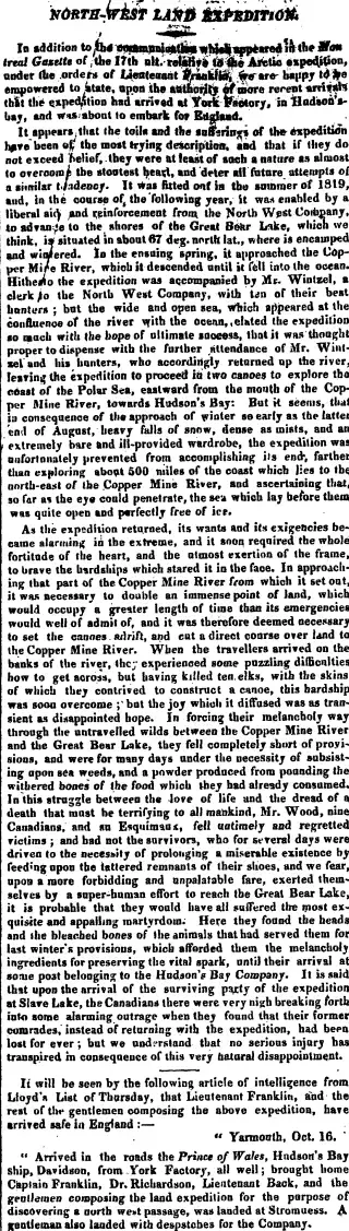 other Newspaper clipping from Oct 19, 1822 5826806