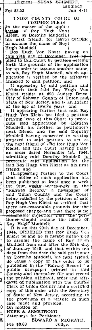 other Newspaper clipping from Jan 4, 1945 5826949