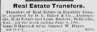 other Newspaper clipping from Jun 12, 1896 5827035