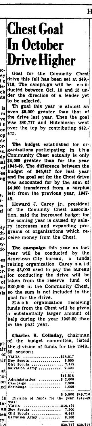 other Newspaper clipping from Sep 1, 1949 5827045