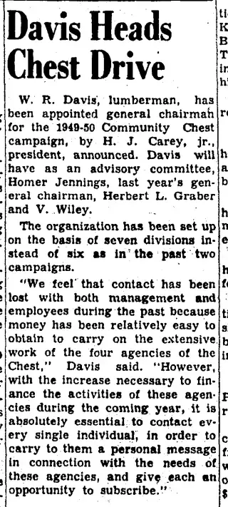 other Newspaper clipping from Sep 25, 1949 5827051