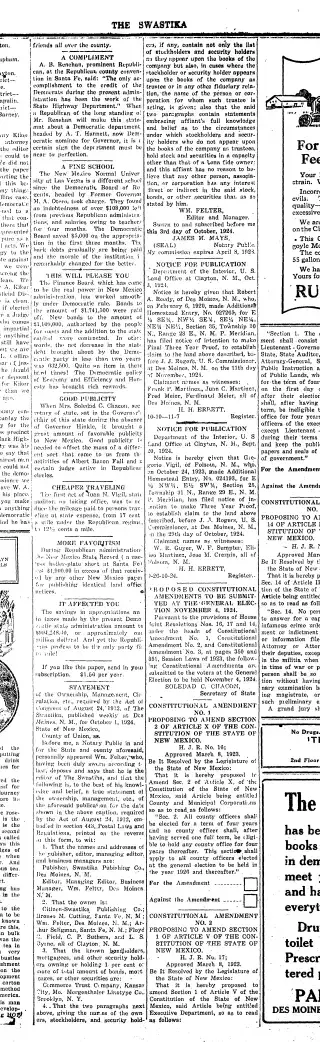 other Newspaper clipping from Oct 10, 1924 5827171