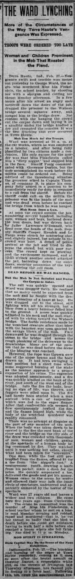 other Newspaper clipping from Feb 27, 1901 5827183
