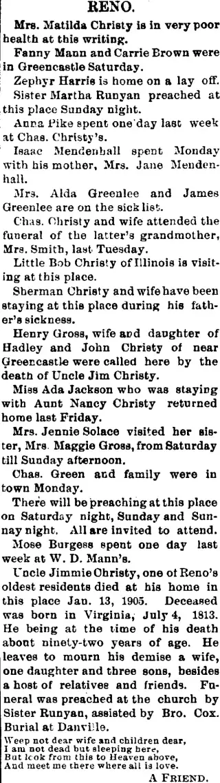 other Newspaper clipping from Jan 20, 1905 5827198